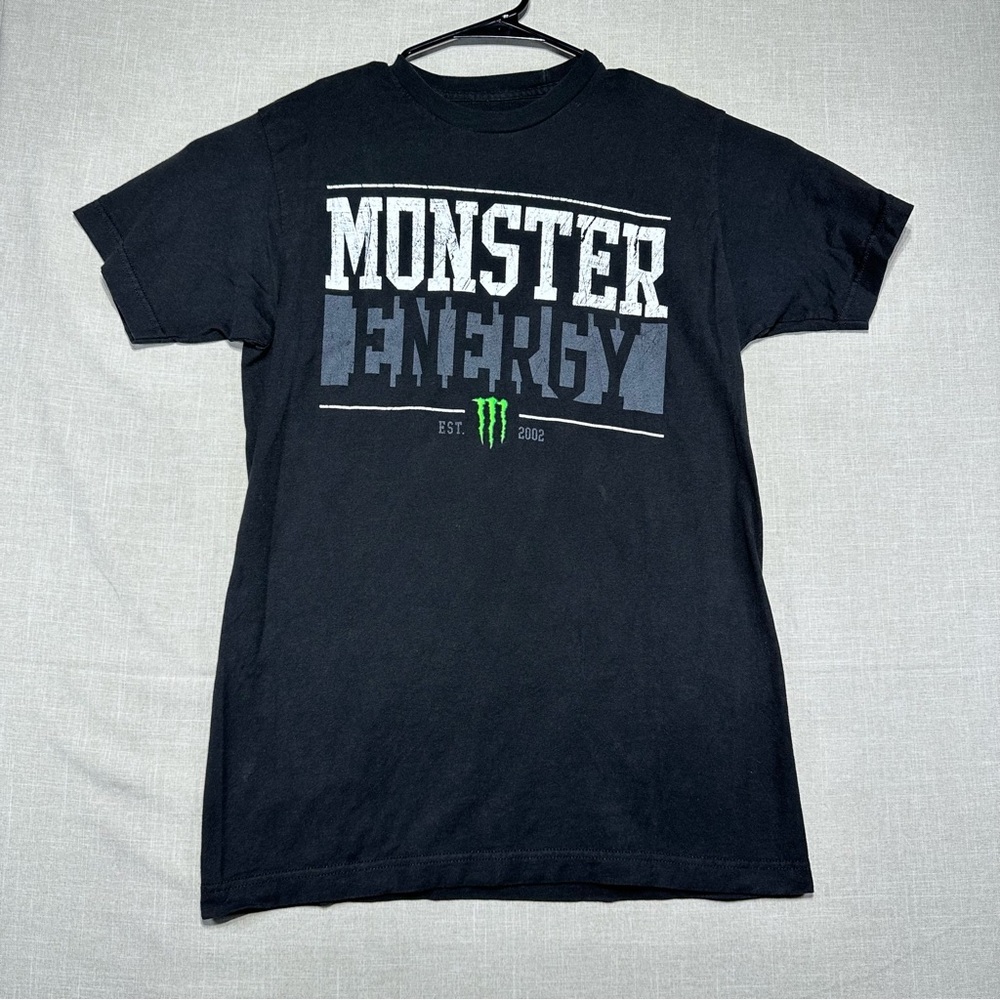 Monster Energy Drink T Shirt Men’s M Black